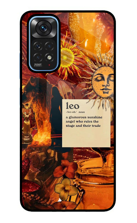 Leo Zodiac Redmi Note 11/11S Glass Case