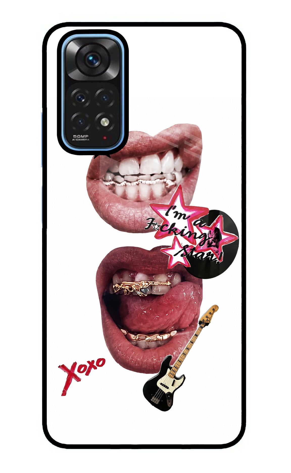 Rockstar Redmi Note 11/11S Glass Case