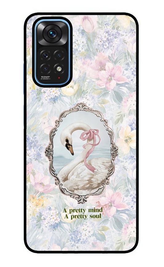 Pretty Mind Pretty Soul Redmi Note 11/11S Glass Case