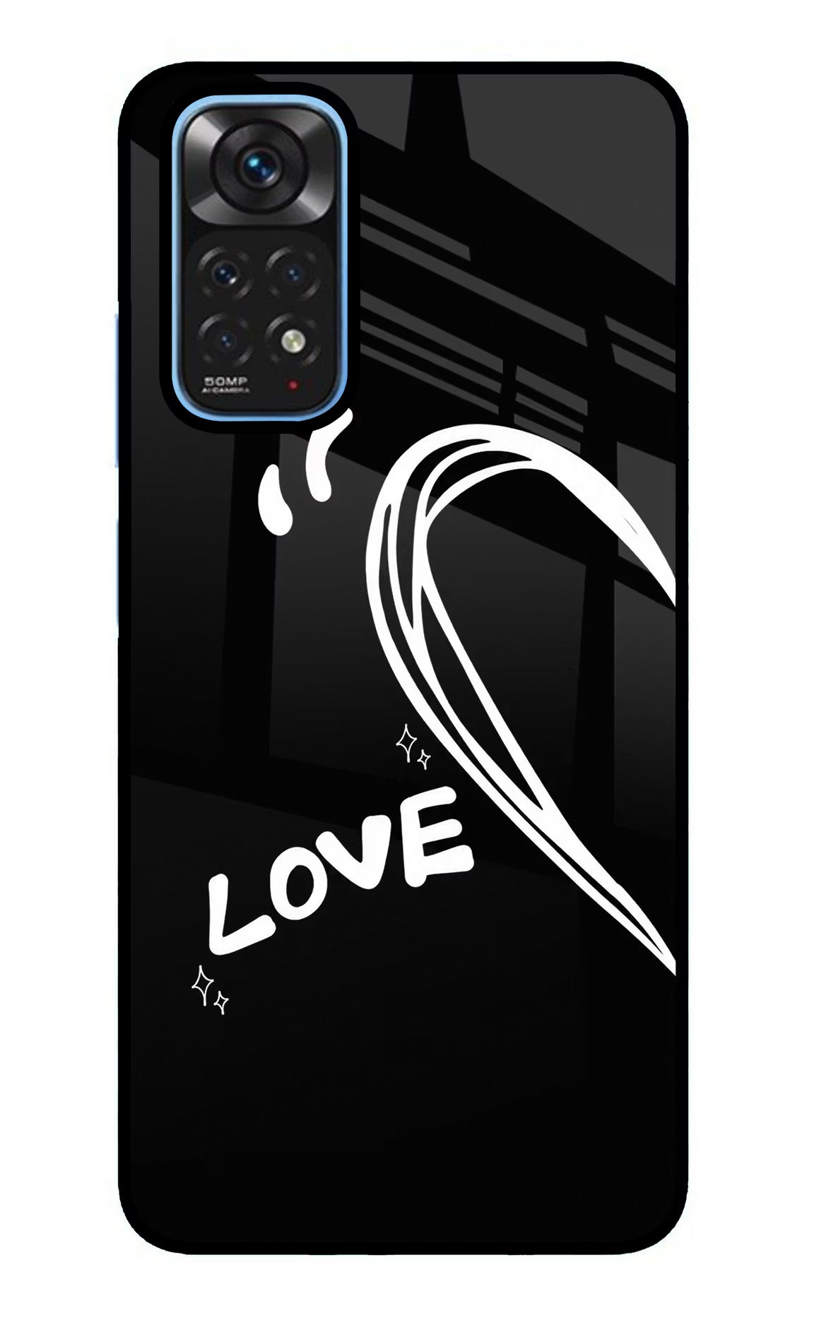 Love Line Redmi Note 11/11S Glass Case