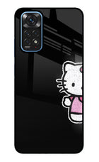 Kitty Charm Redmi Note 11/11S Glass Case