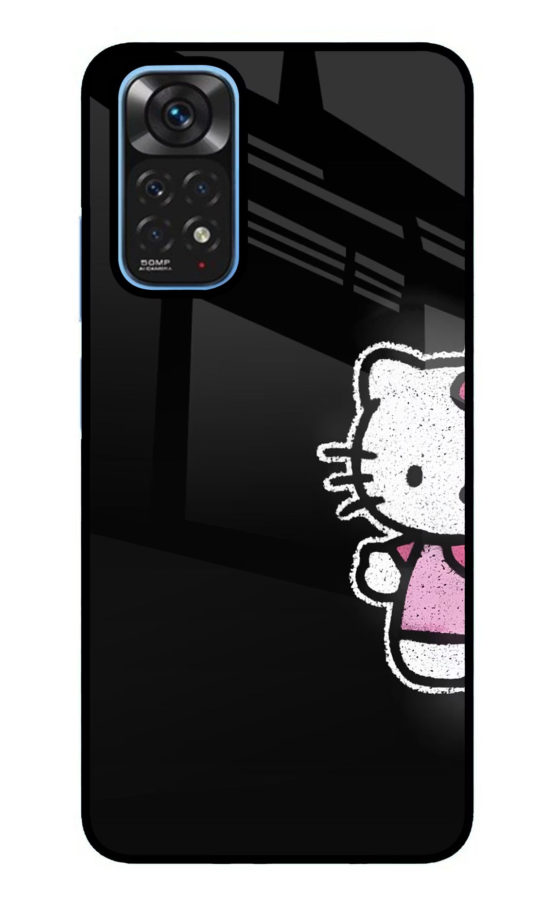 Kitty Charm Redmi Note 11/11S Glass Case