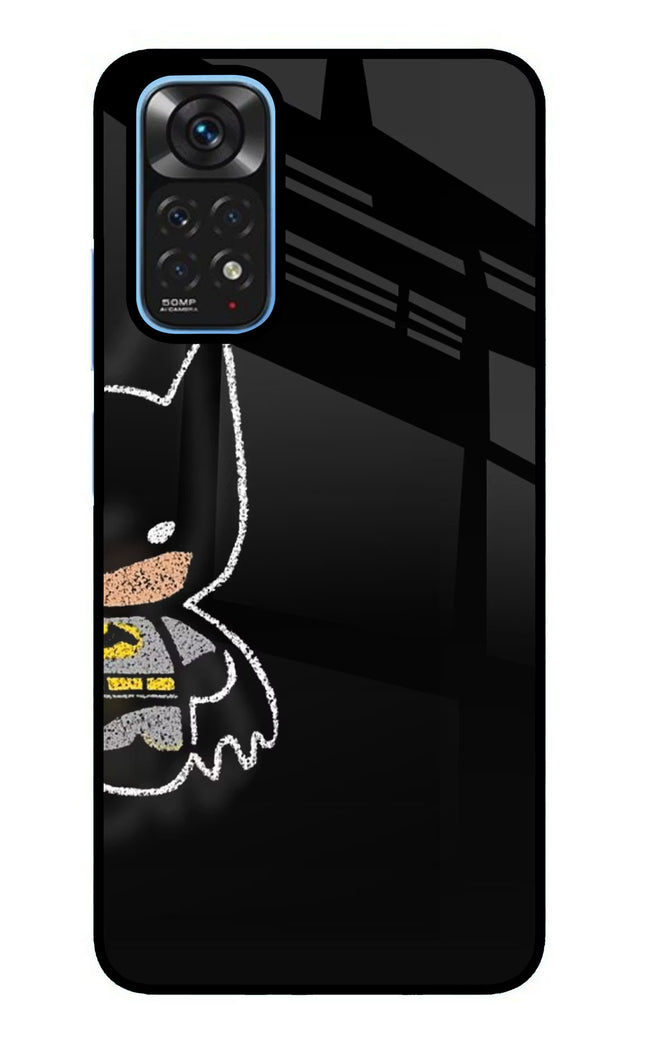 Bat Kitty Redmi Note 11/11S Glass Case