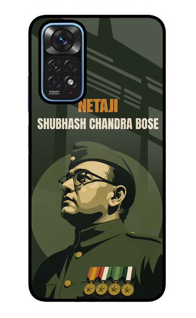 Netaji Legacy Redmi Note 11/11S Glass Case