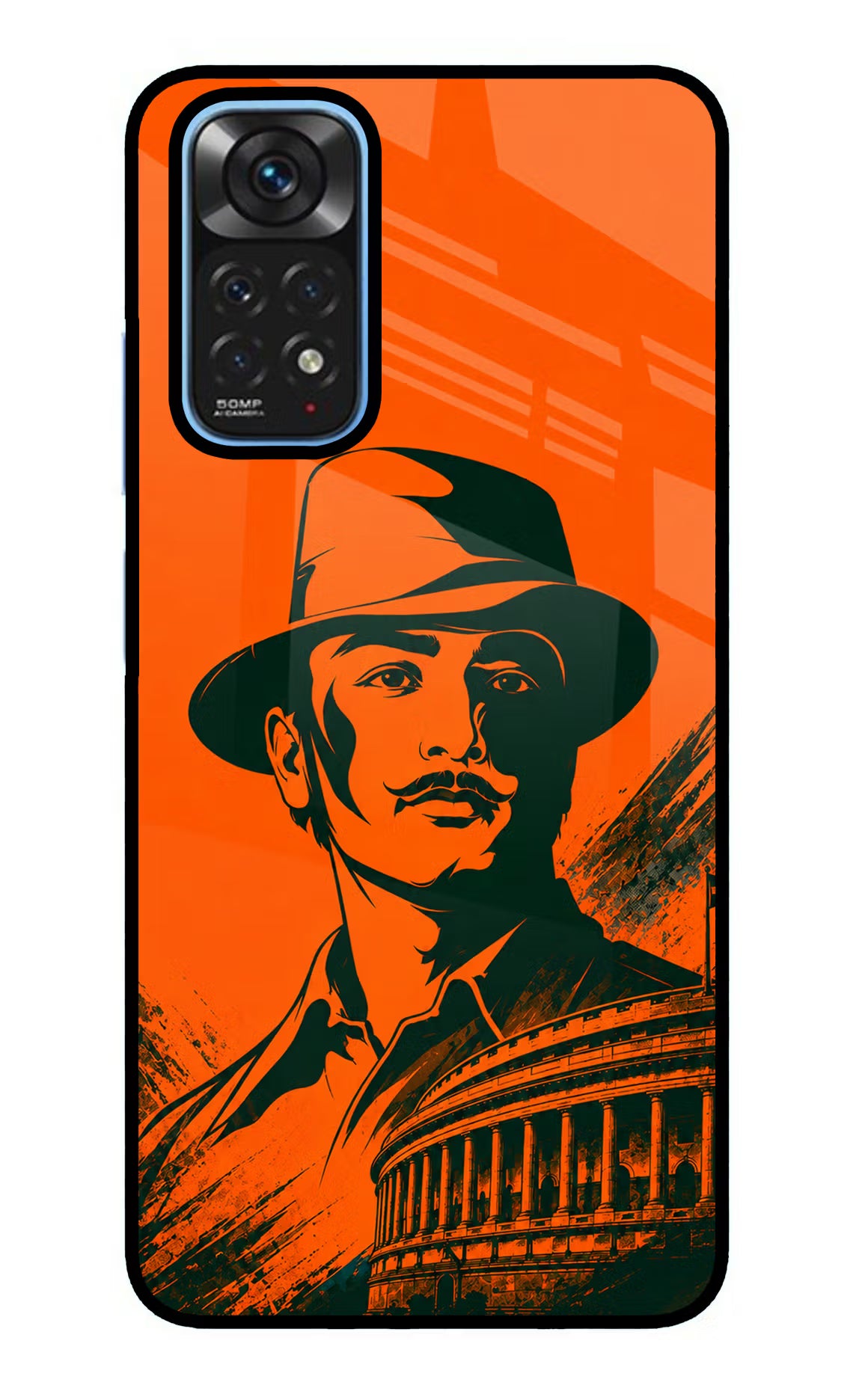 Bhagat Singh Legacy Redmi Note 11/11S Glass Case