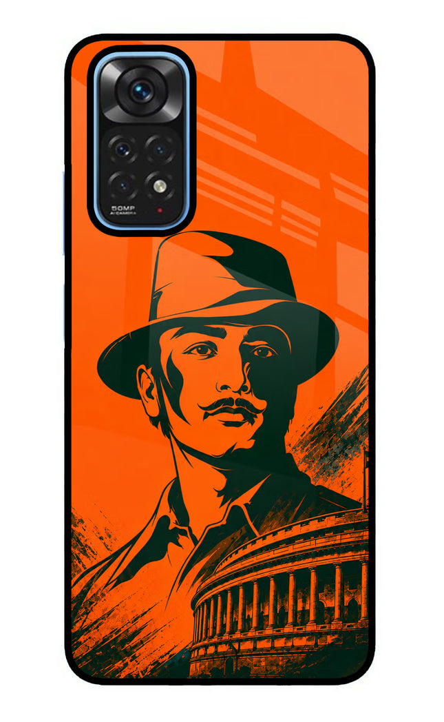 Bhagat Singh Legacy Redmi Note 11/11S Glass Case