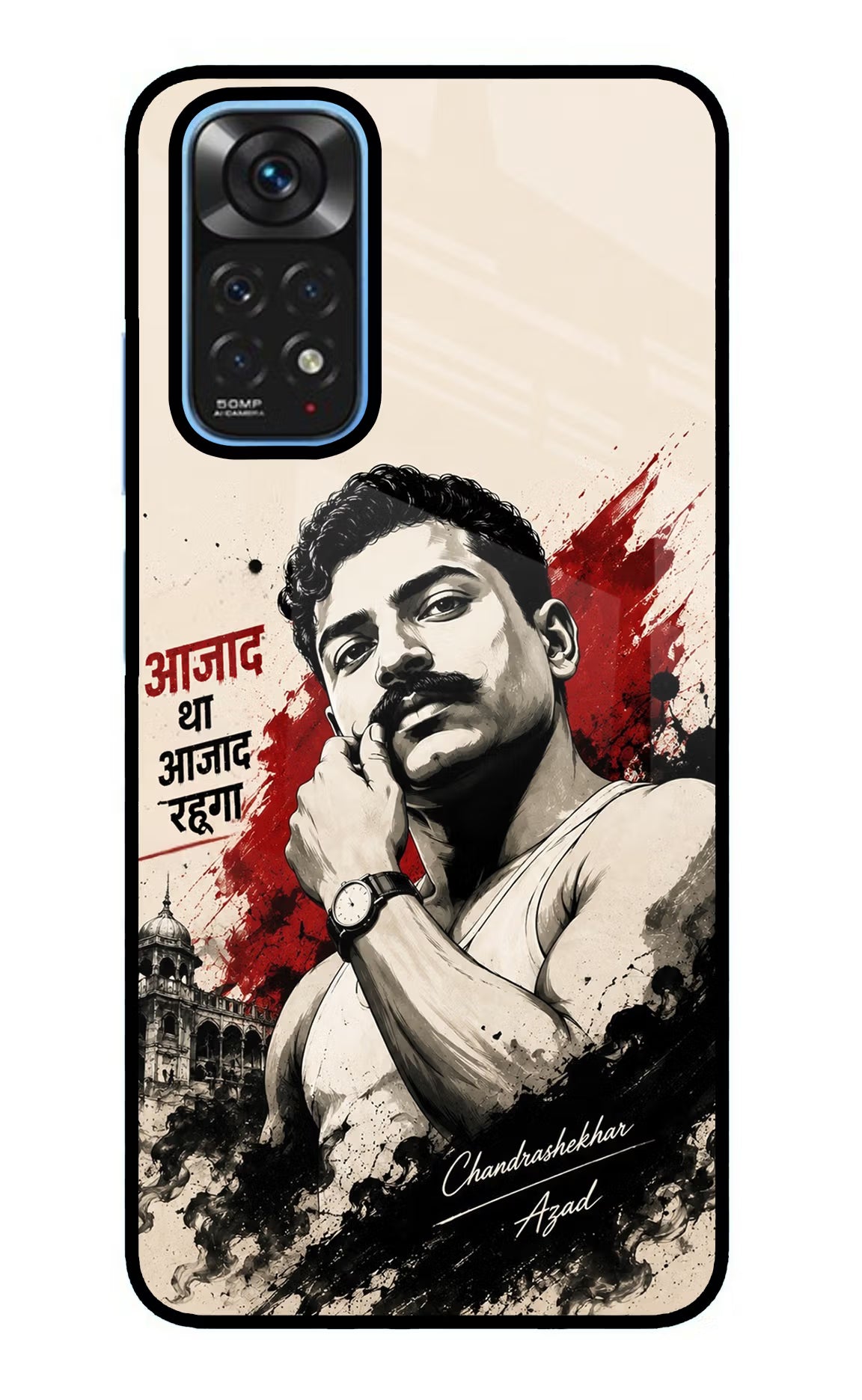 Dr. Ambedkar Visionary Redmi Note 11/11S Glass Case