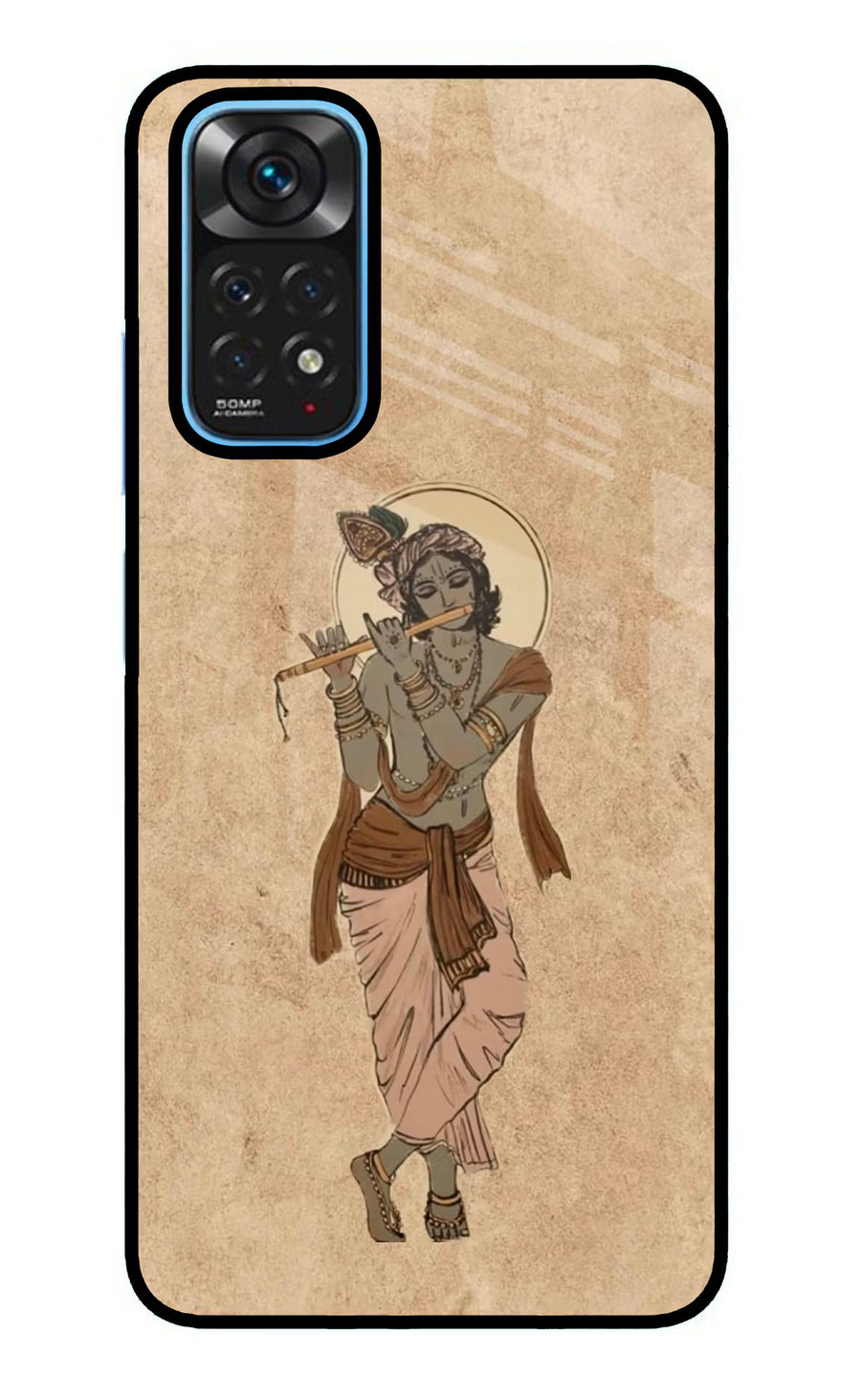 Krishna Redmi Note 11/11S Back Cover, Glass case