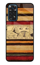 Vinyl Stripes Redmi Note 11/11S Glass Case