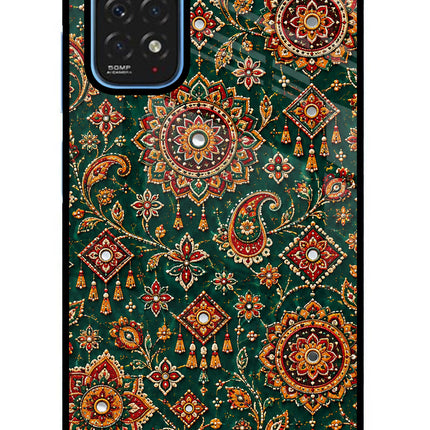 Green Pataka Redmi Note 11/11S Glass Case