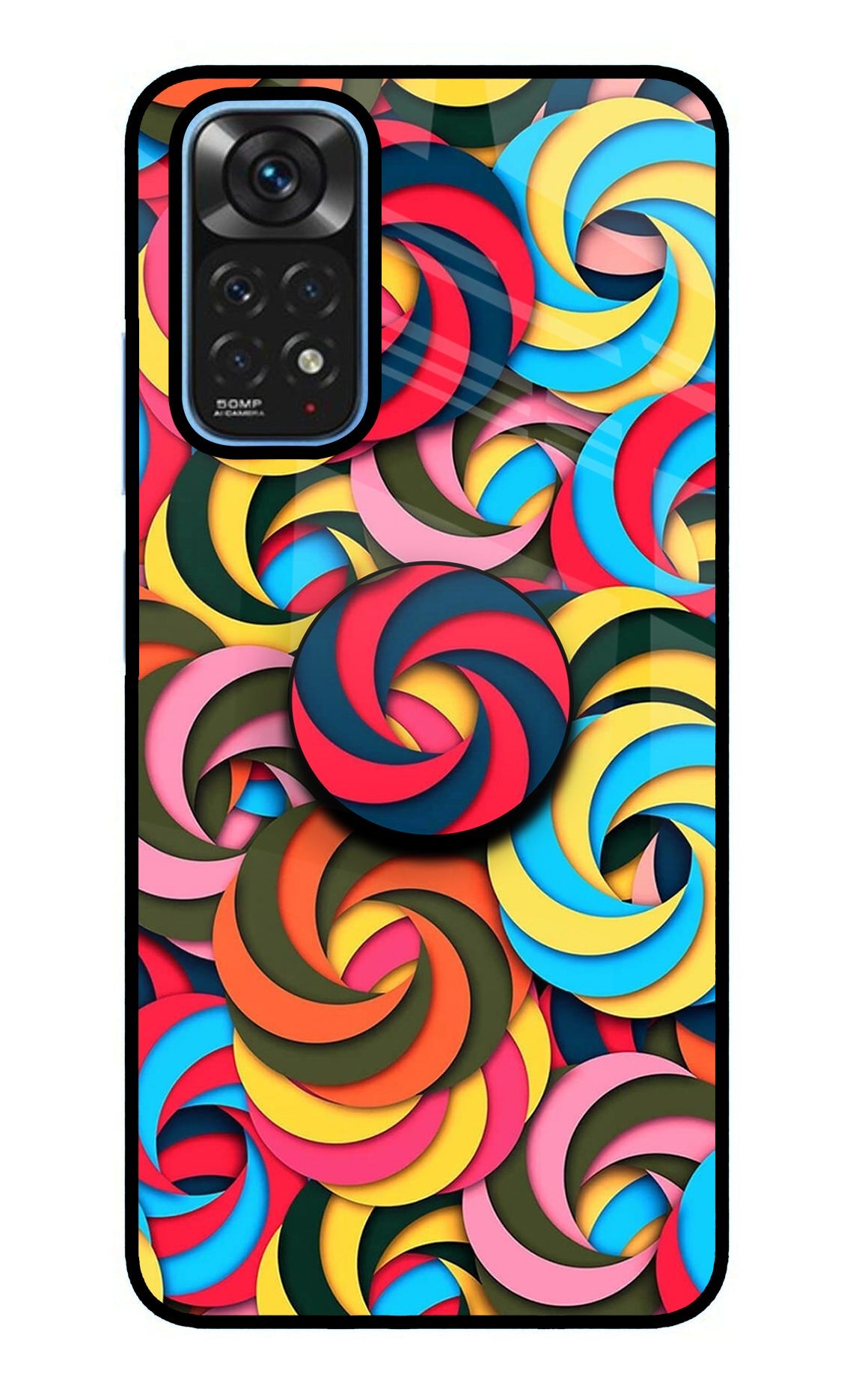 Spiral Pattern Redmi Note 11/11S Pop Case