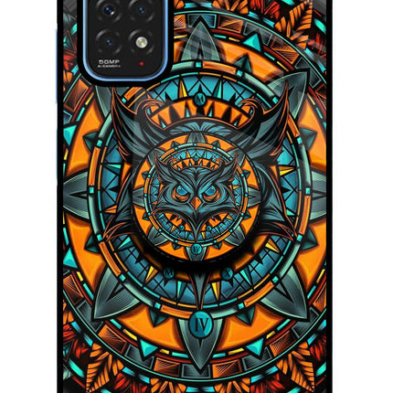 Angry Owl Redmi Note 11/11S Glass Case