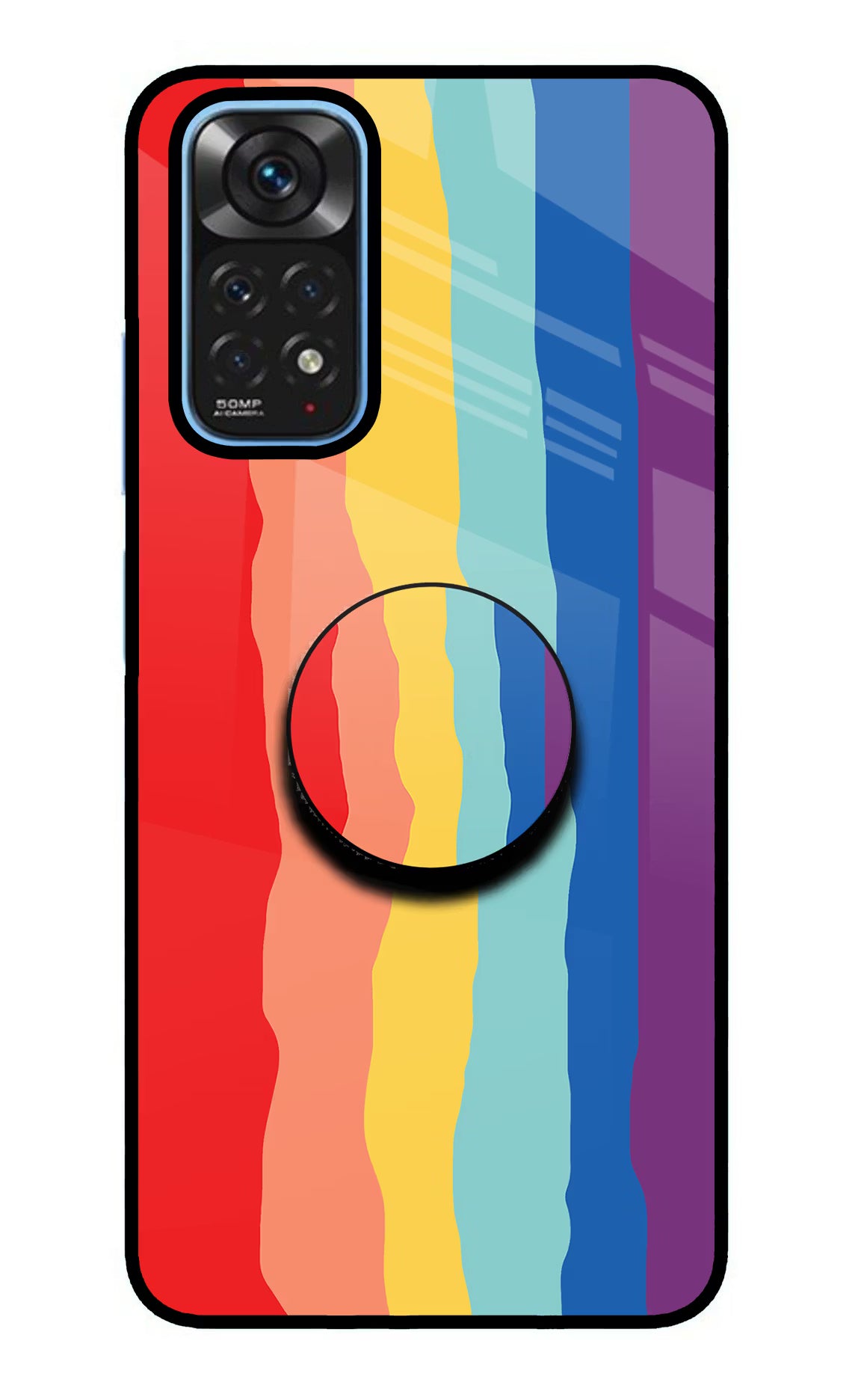 Rainbow Redmi Note 11/11S Pop Case by Casekaro