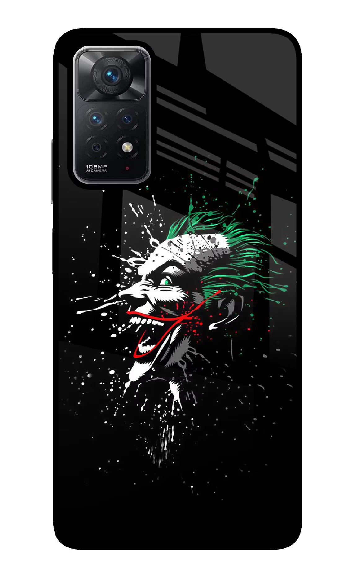 Joker Redmi Note 11 Pro Glass Case Back Cover by Casekaro