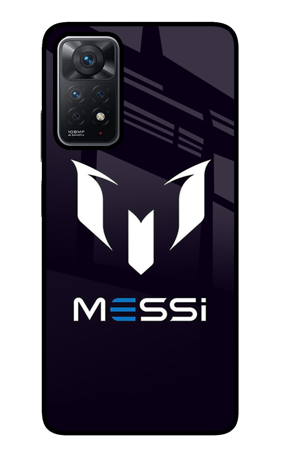 Messi Logo Redmi Note 11 Pro Glass Case