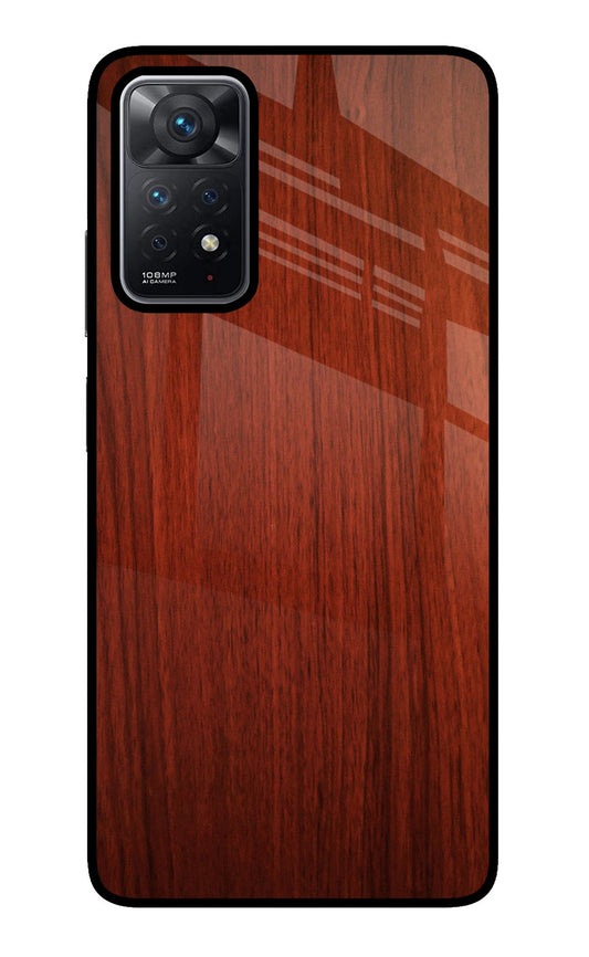 Wooden Plain Pattern Redmi Note 11 Pro Glass Case