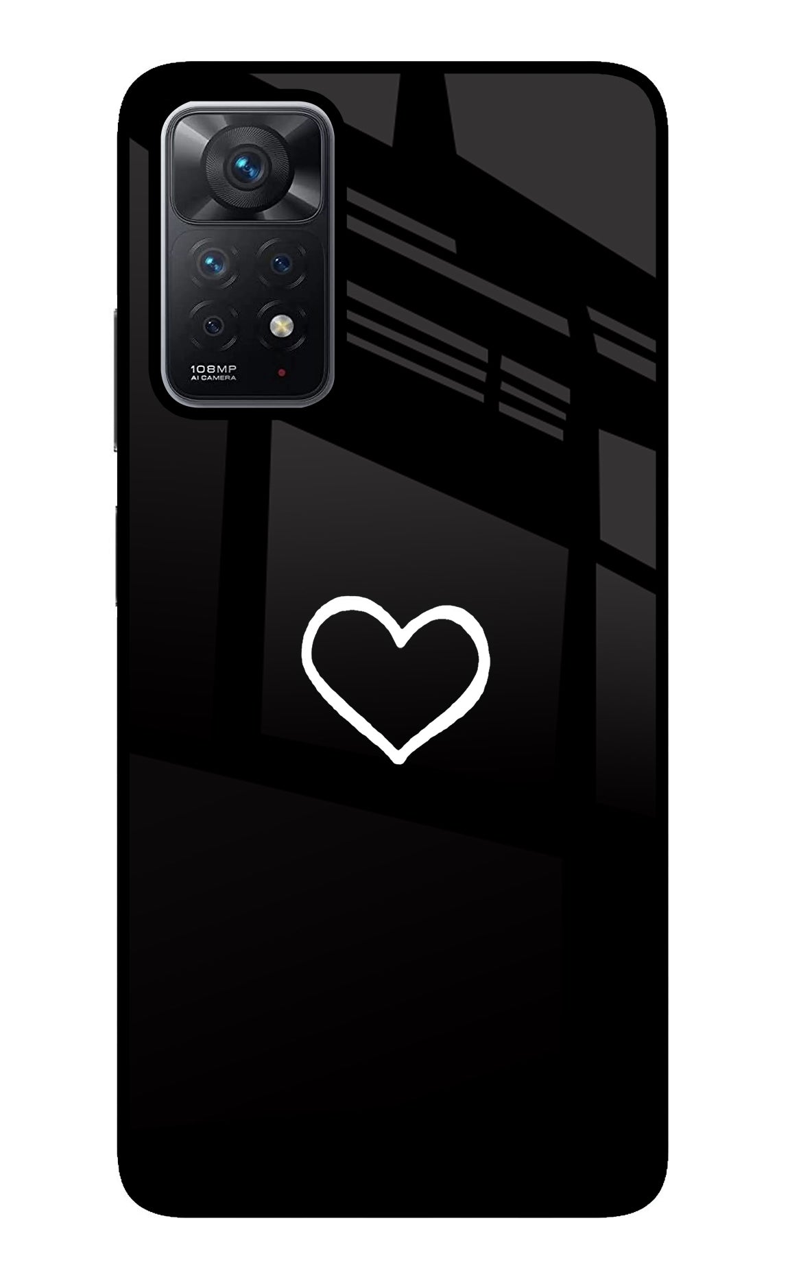 Heart Redmi Note 11 Pro Back Cover