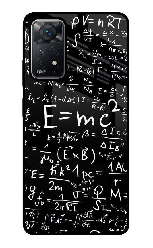 Physics Formula Redmi Note 11 Pro Glass Case