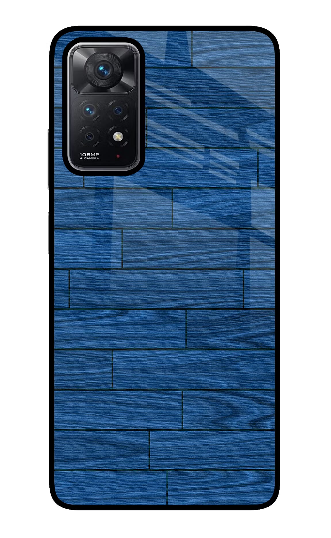 Wooden Texture Redmi Note 11 Pro Glass Case Back Cover by Casekaro