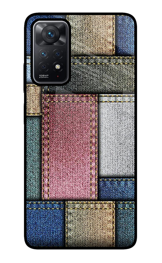 Multicolor Jeans Redmi Note 11 Pro Glass Case