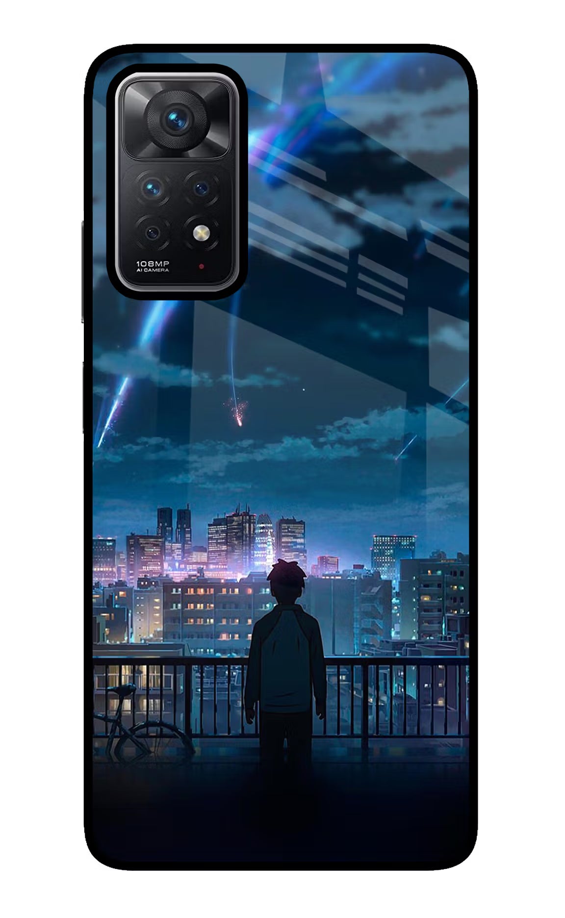 Anime Redmi Note 11 Pro Glass Case Back Cover by Casekaro