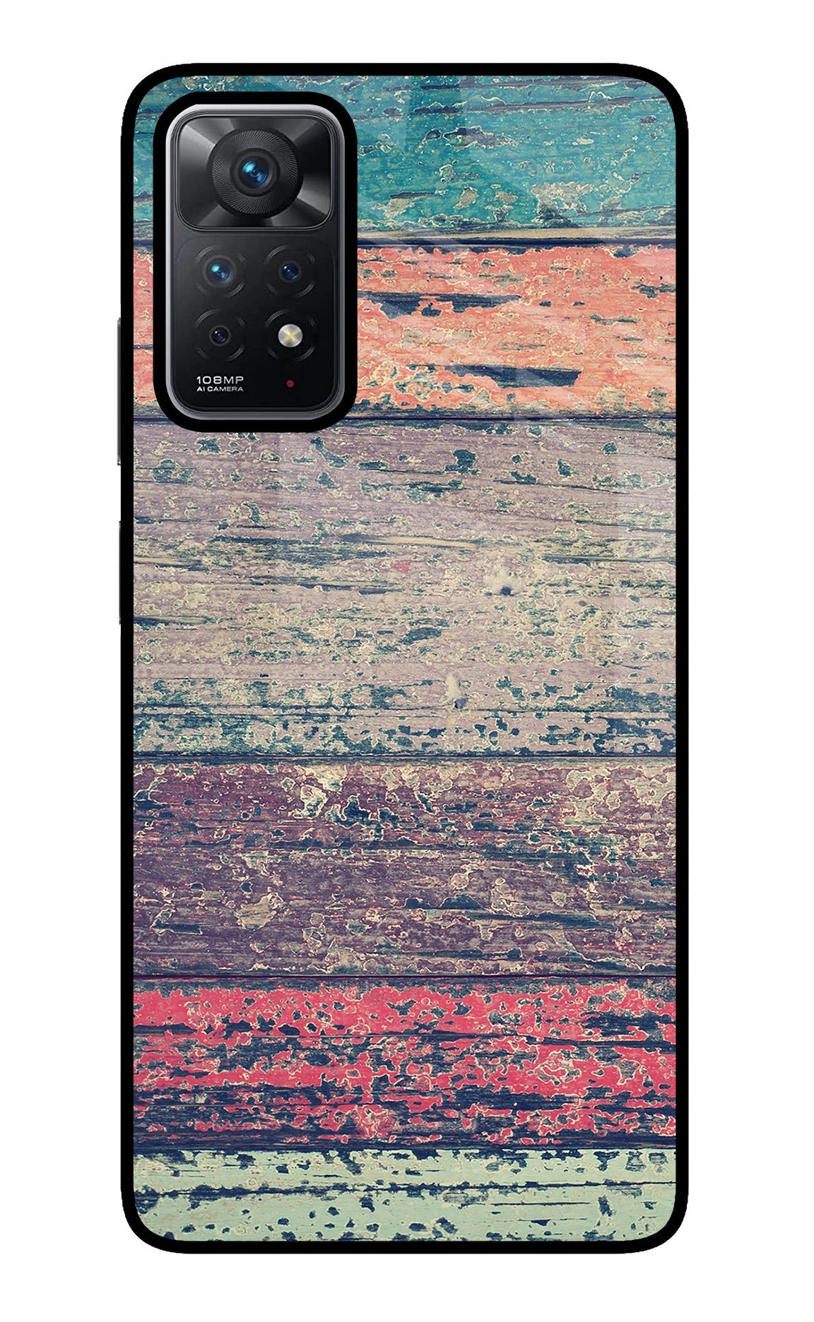 Colourful Wall Redmi Note 11 Pro Glass Case