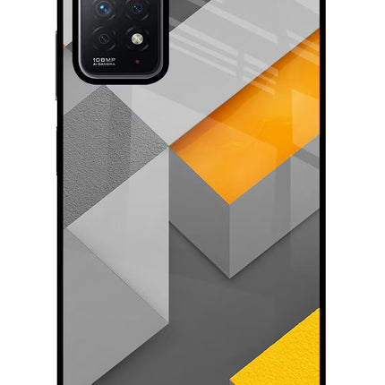 Abstract Redmi Note 11 Pro Glass Case
