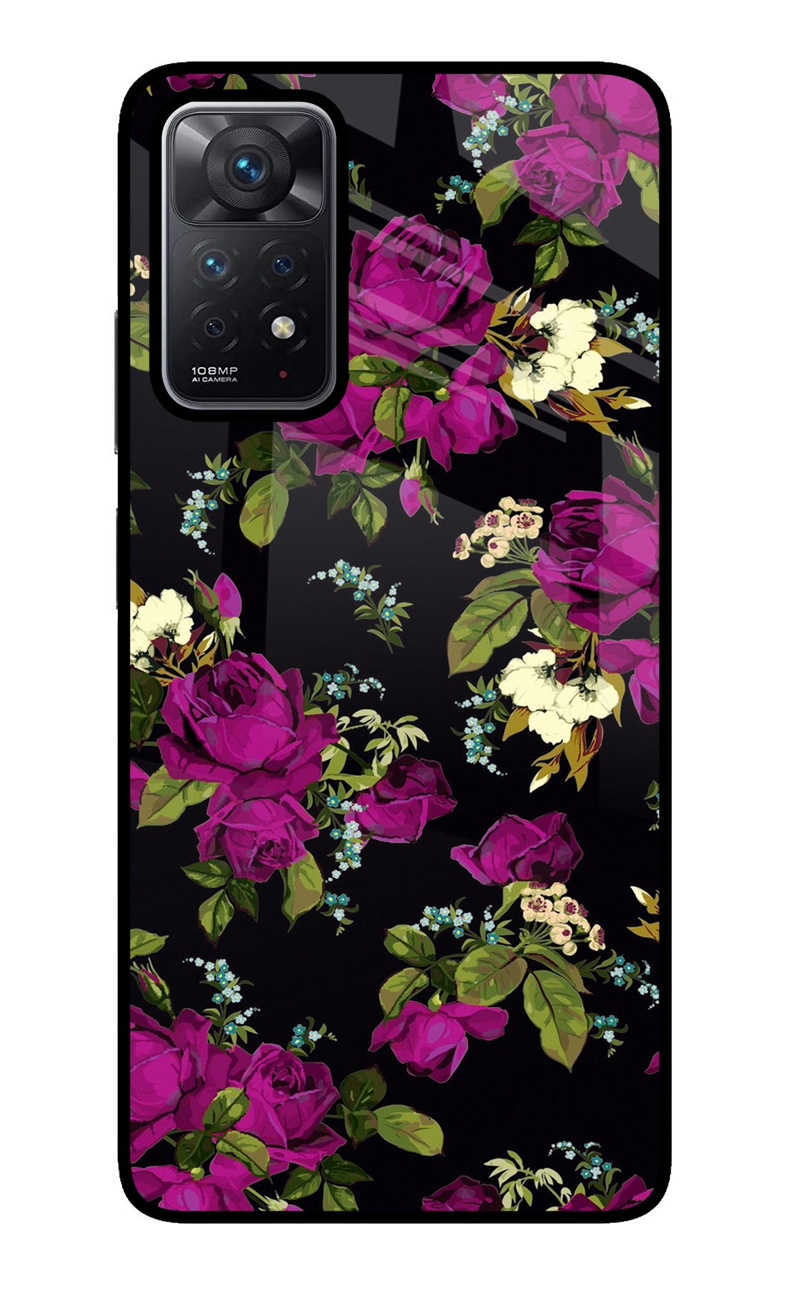 Flowers Redmi Note 11 Pro Back Cover
