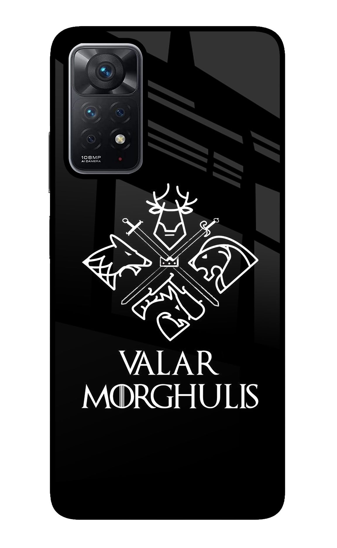 Valar Morghulis | Game Of Thrones Redmi Note 11 Pro Glass Case