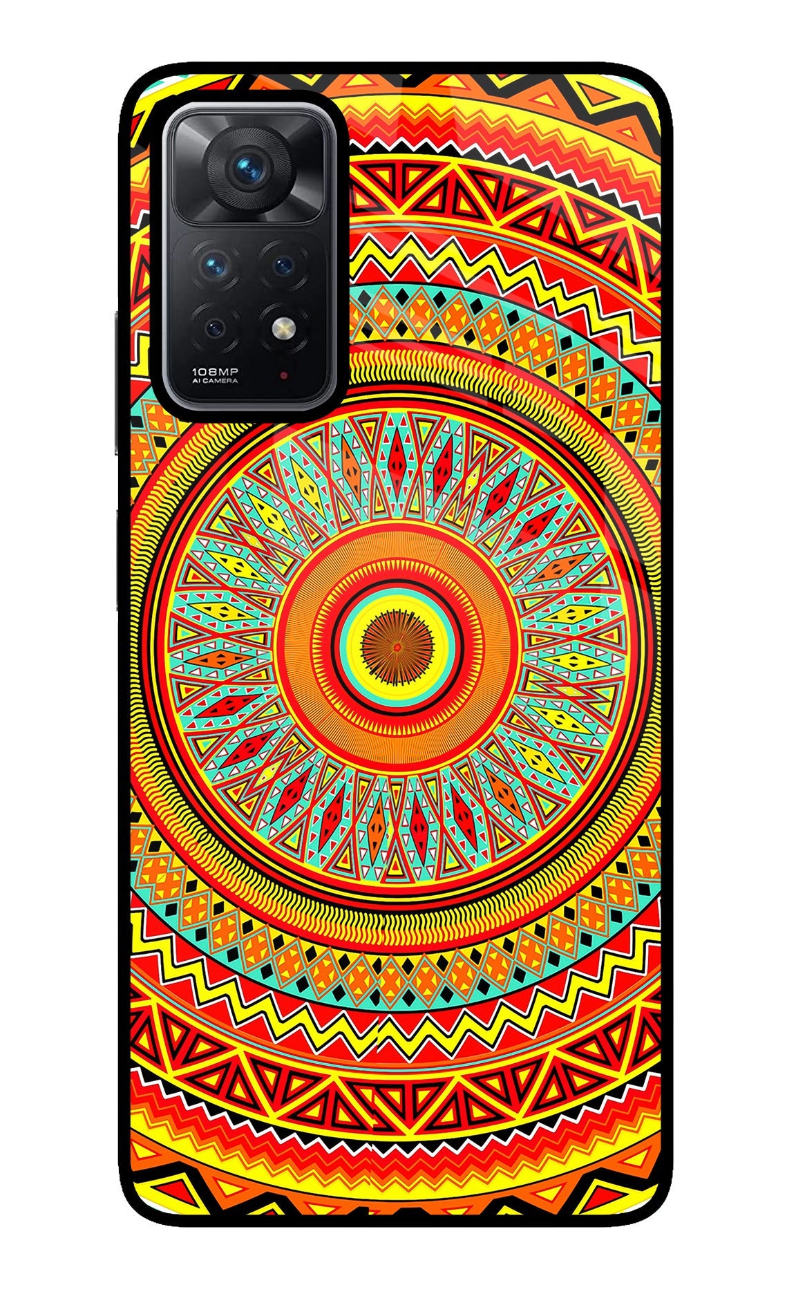 Mandala Pattern Redmi Note 11 Pro Back Cover