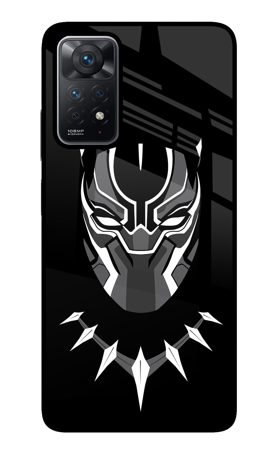 Black Panther Redmi Note 11 Pro Glass Case