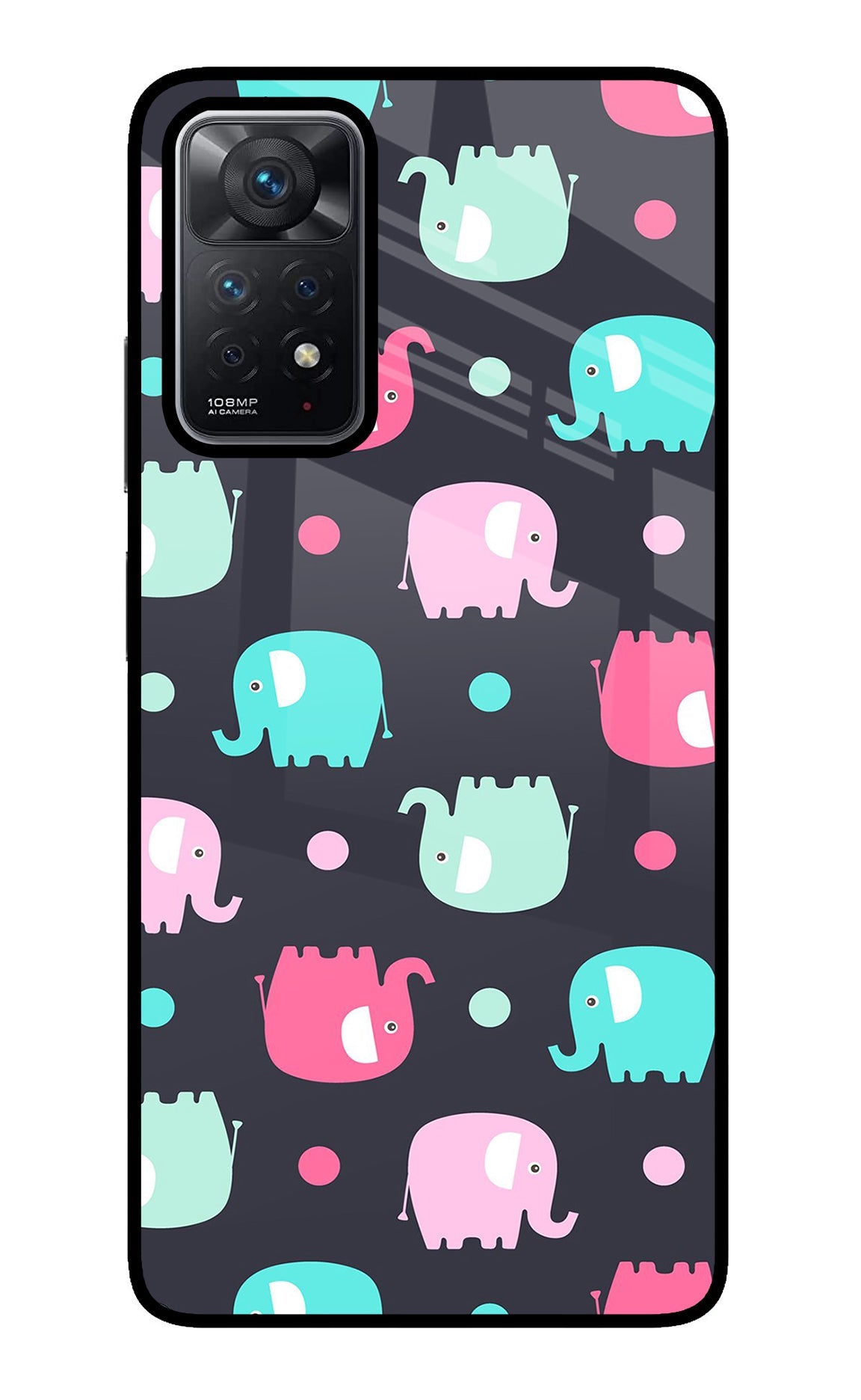 Elephants Redmi Note 11 Pro Back Cover