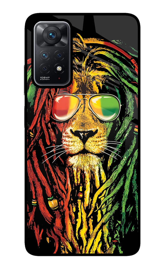 Rasta Lion Redmi Note 11 Pro Glass Case