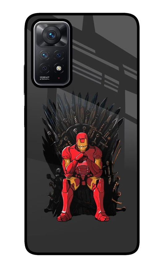 Ironman Throne Redmi Note 11 Pro Glass Case