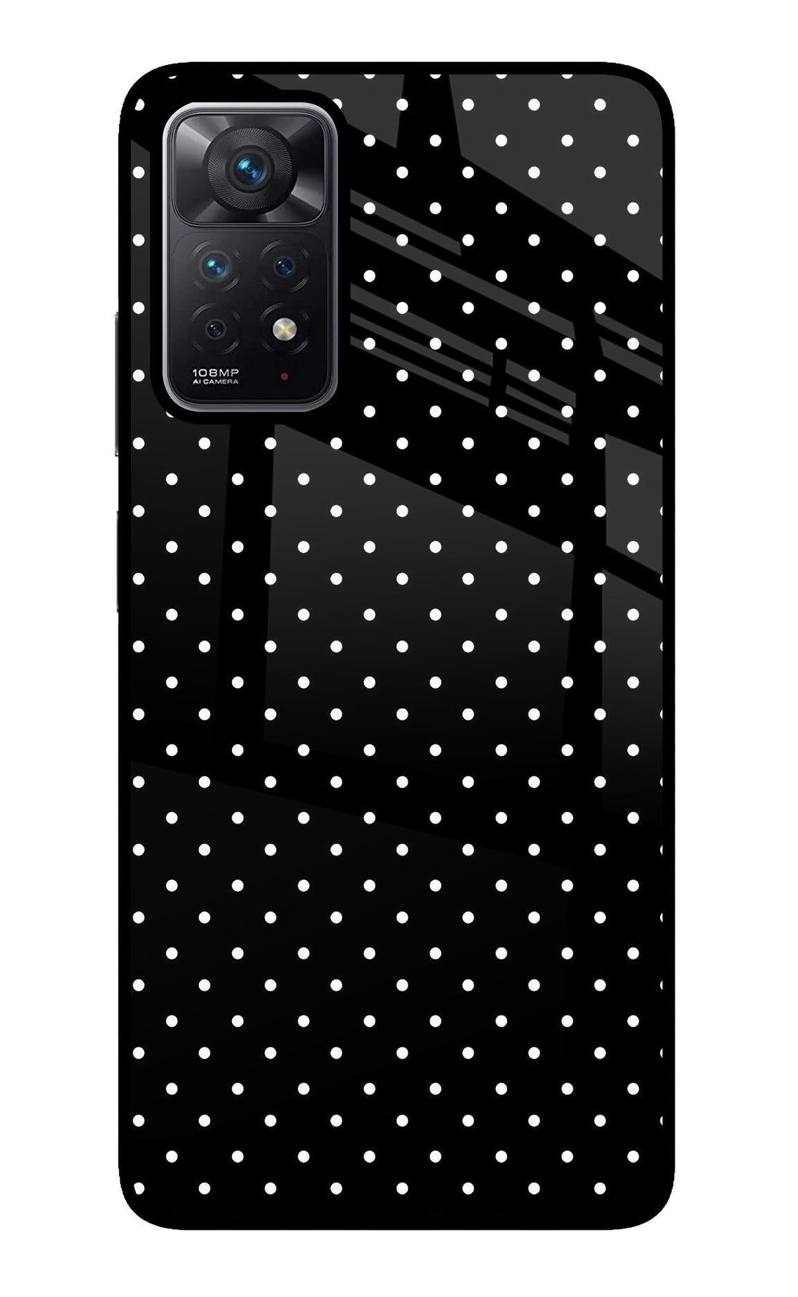 White Dots Redmi Note 11 Pro Back Cover