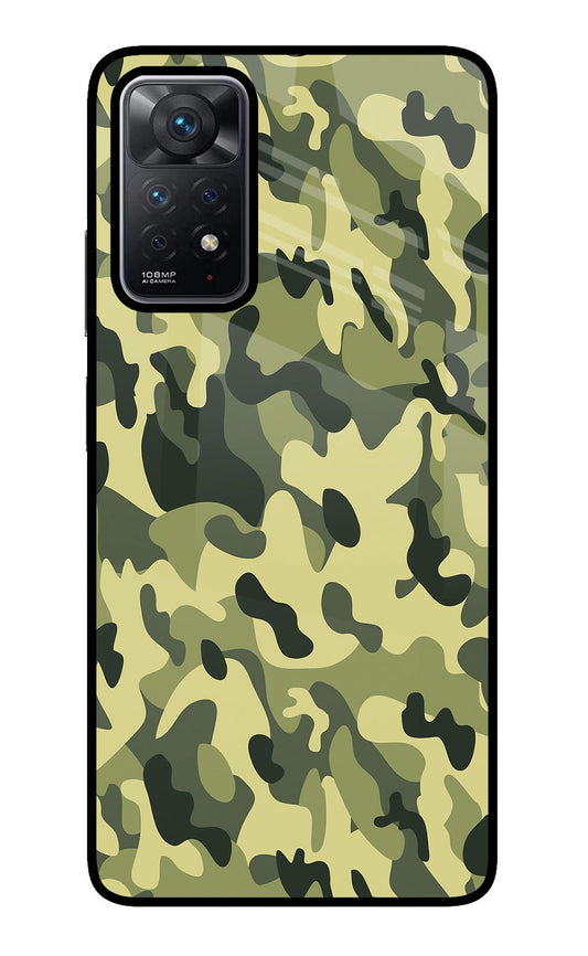 Camouflage Redmi Note 11 Pro Glass Case