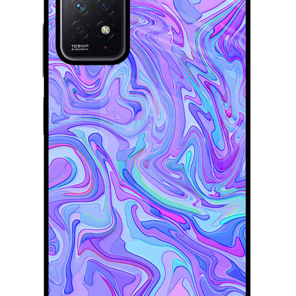 Glitter Redmi Note 11 Pro Glass Case Back Cover by Casekaro