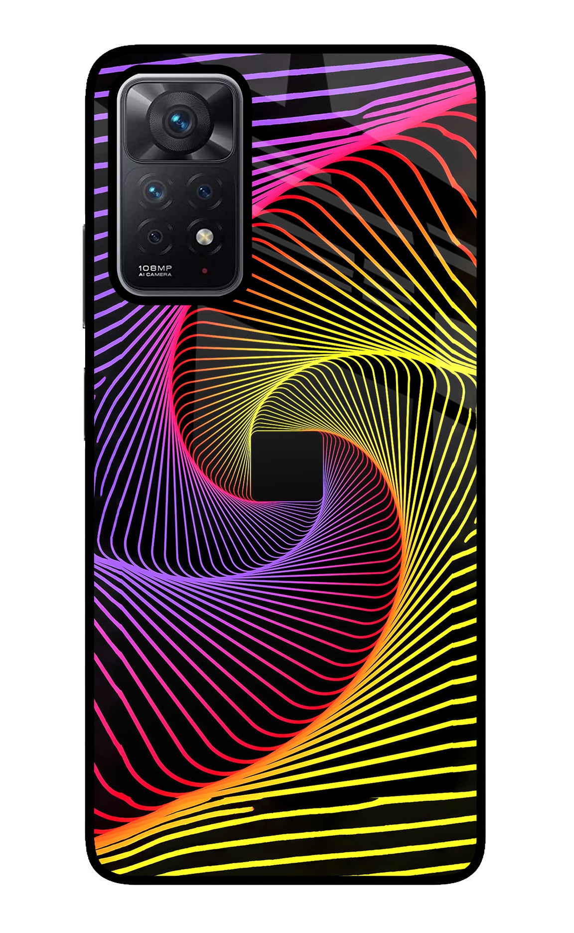 Colorful Strings Redmi Note 11 Pro Back Cover