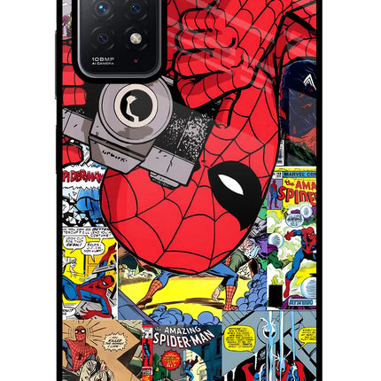 Spider Man Redmi Note 11 Pro Glass Case