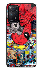 Spider Man Redmi Note 11 Pro Glass Case