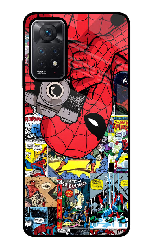 Spider Man Redmi Note 11 Pro Glass Case