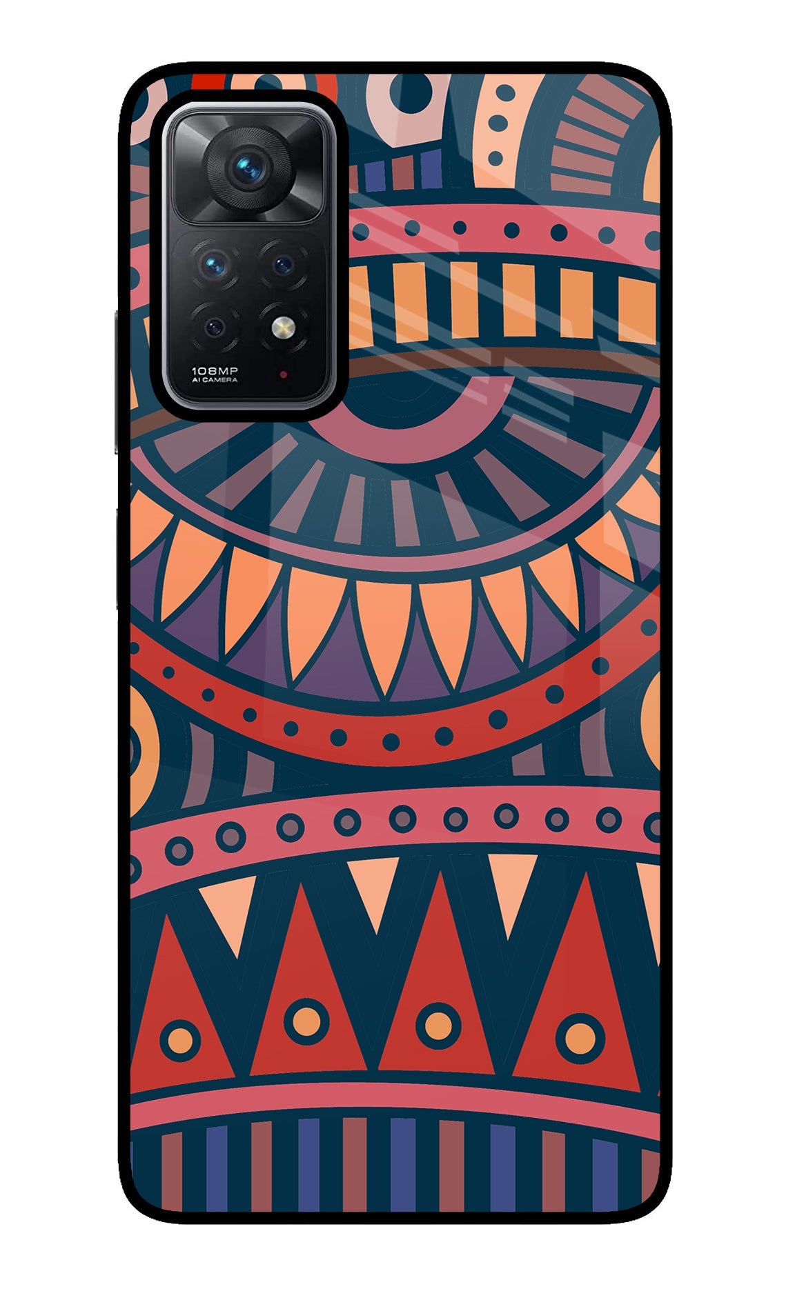 African Culture Design Redmi Note 11 Pro Back Cover