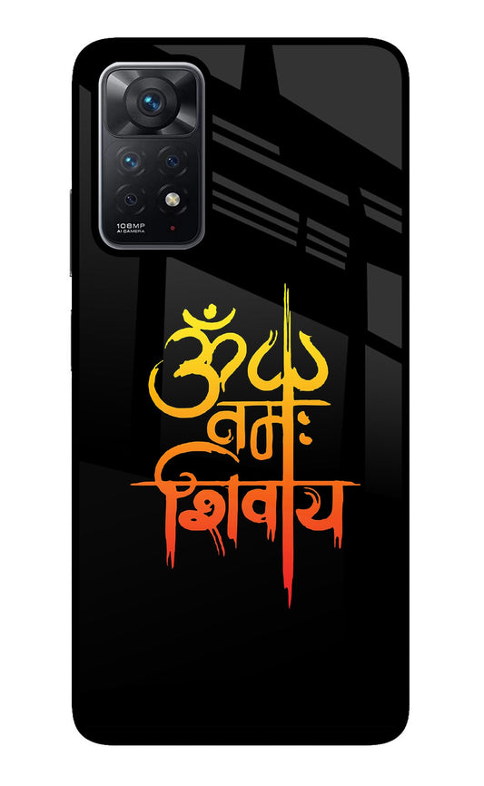 Om Namah Shivay Redmi Note 11 Pro Glass Case