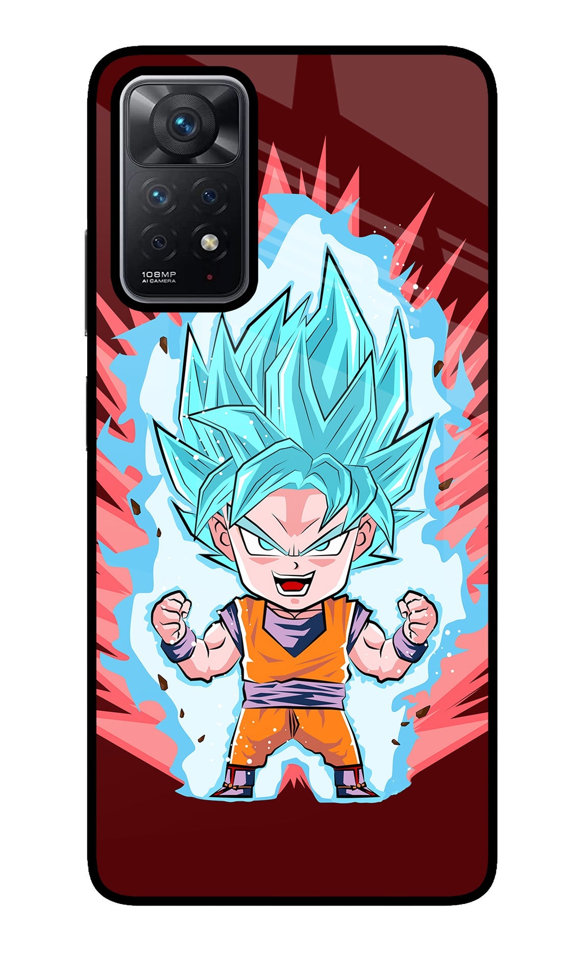 Goku Little Redmi Note 11 Pro Glass Case