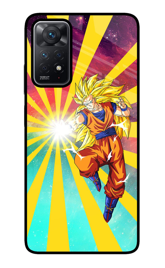 Goku Super Saiyan Redmi Note 11 Pro Glass Case