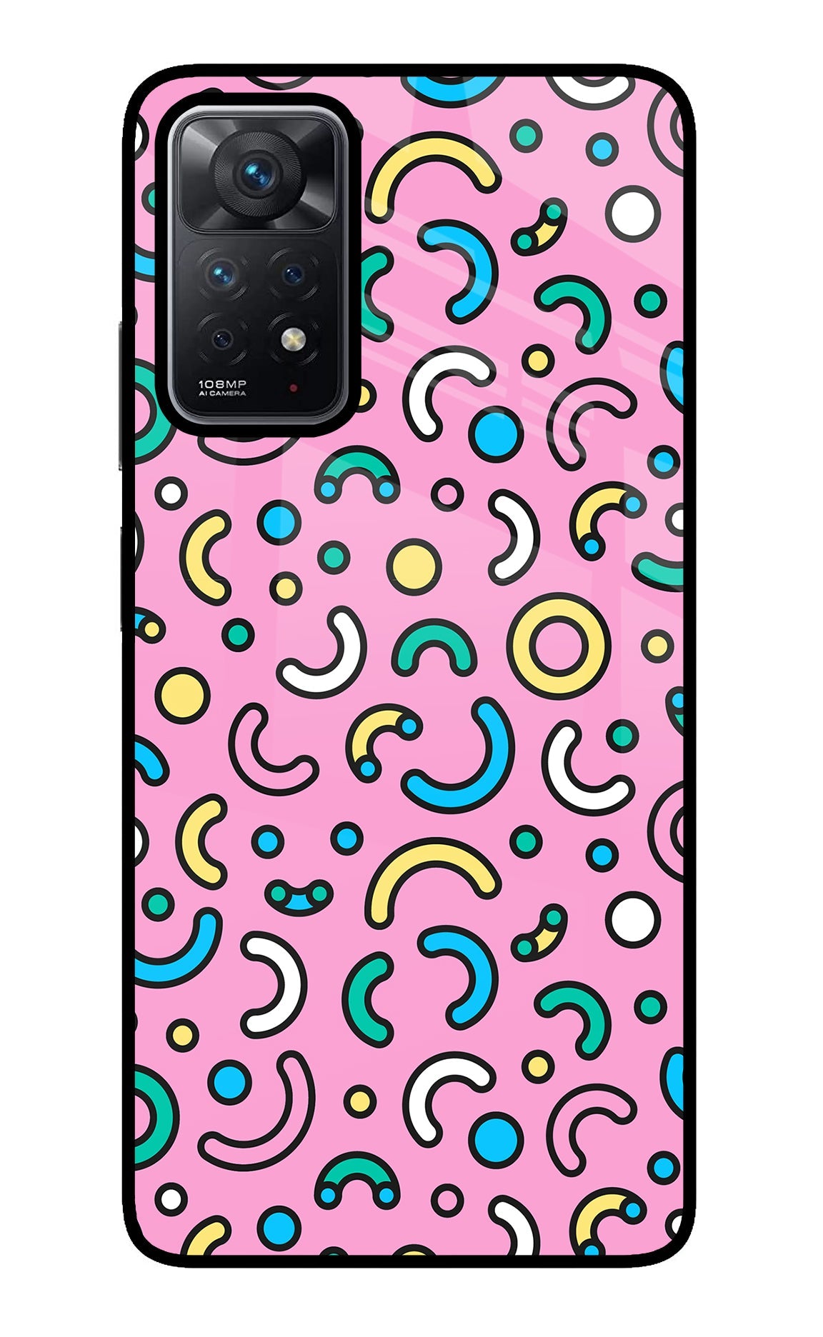 Memphis Design Redmi Note 11 Pro Back Cover