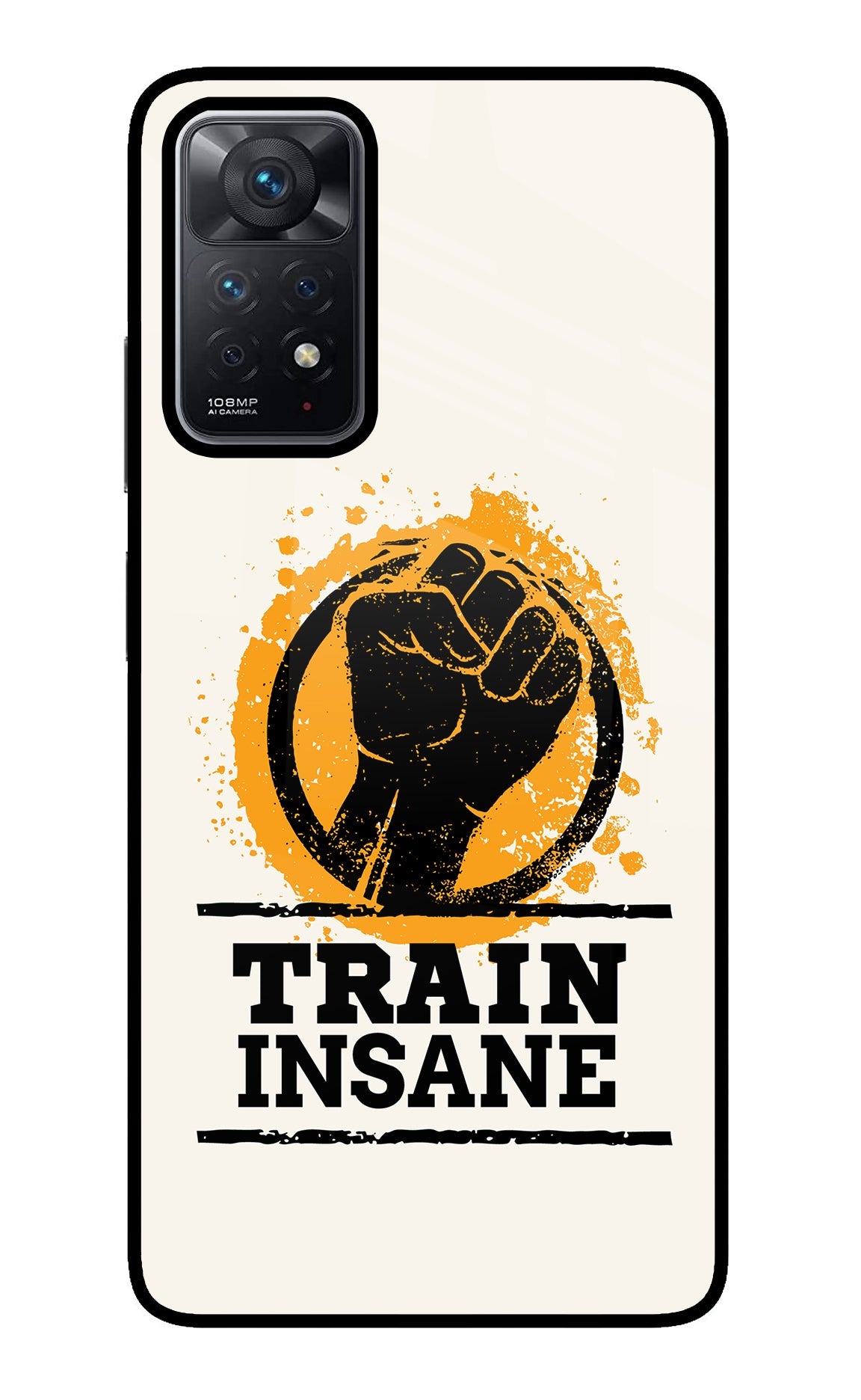 Train Insane Redmi Note 11 Pro Back Cover