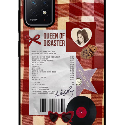 Queen of Disaster Redmi Note 11 Pro Glass Case