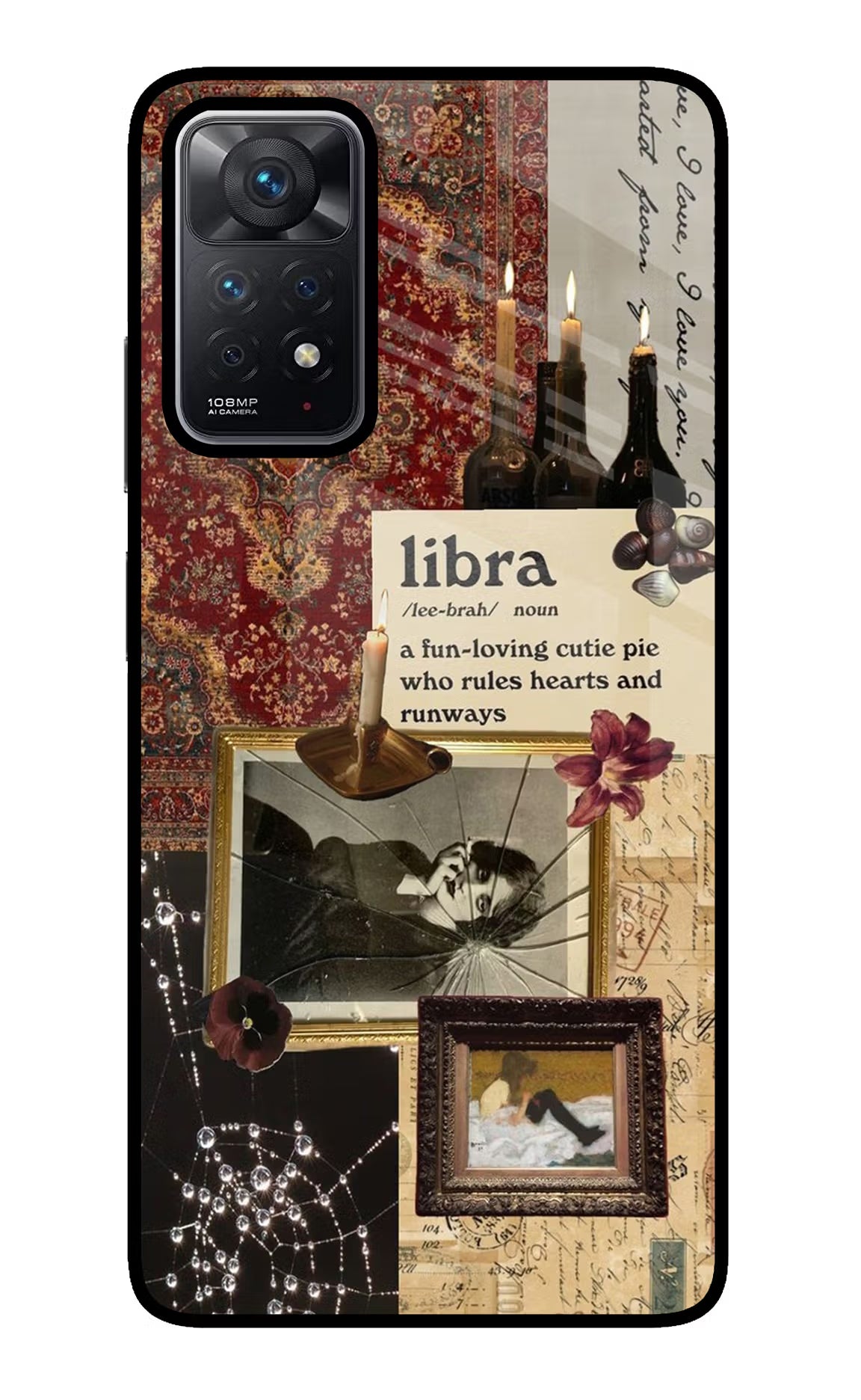 Libra Zodiac Redmi Note 11 Pro Glass Case Back Cover by Casekaro
