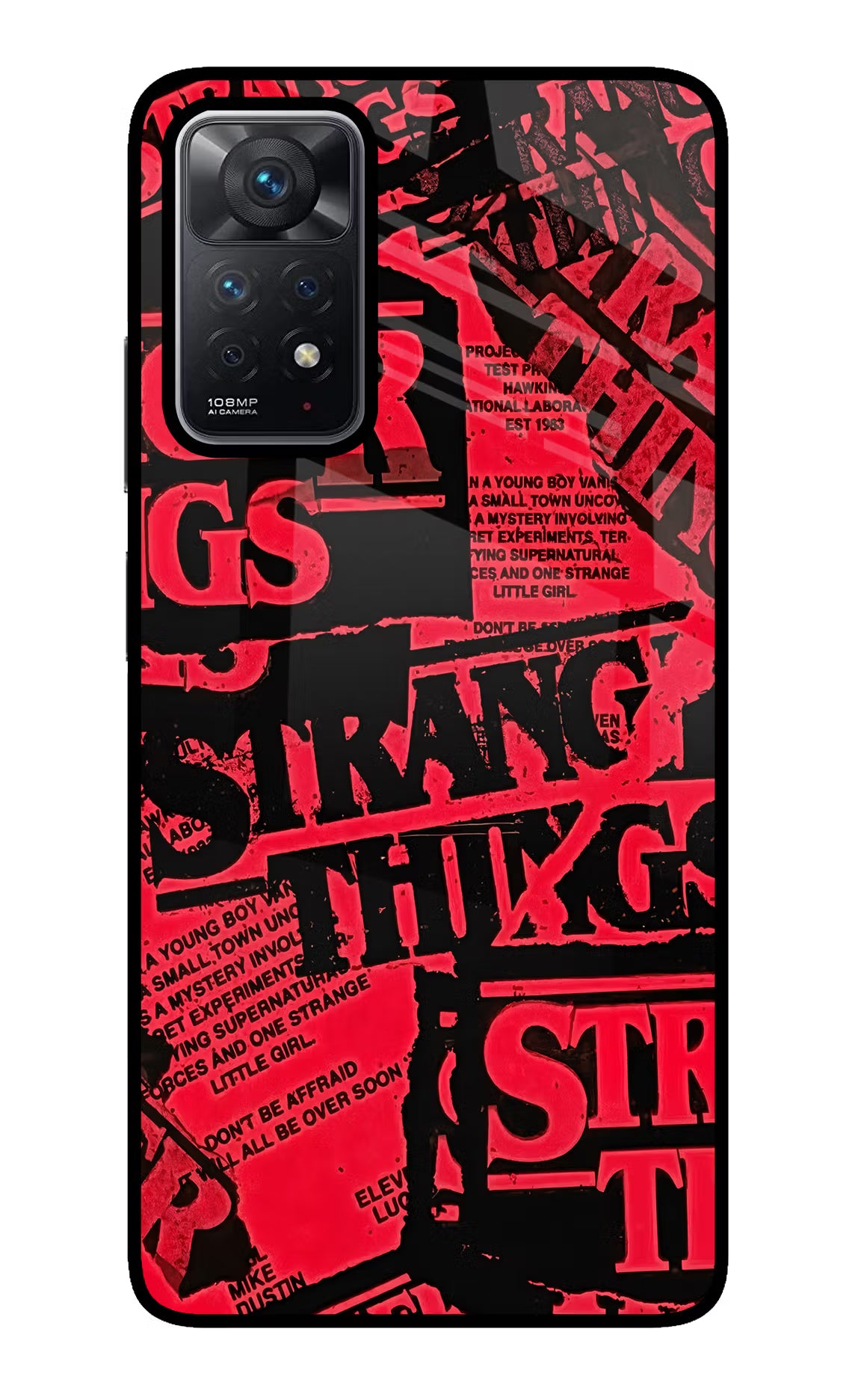Ordinary Things Redmi Note 11 Pro Glass Case Back Cover by Casekaro